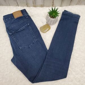 Aeropostale High Waisted Ankle Jeggings Blue Size 0